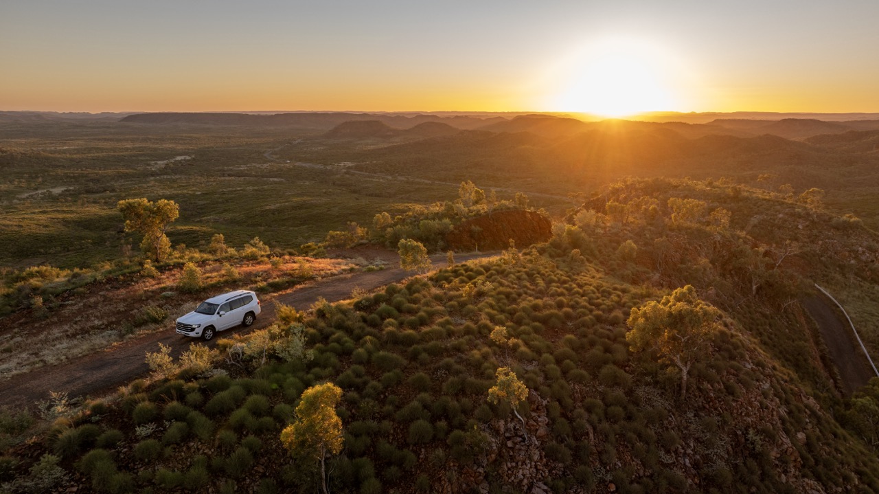 Big Sky Drive Sunset Lookout North West Queensland
